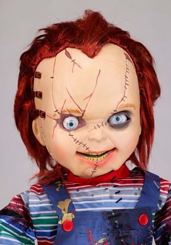 3.5FT Universal LED Scarred Chucky Animated Decoration | Halloween Animatronics
