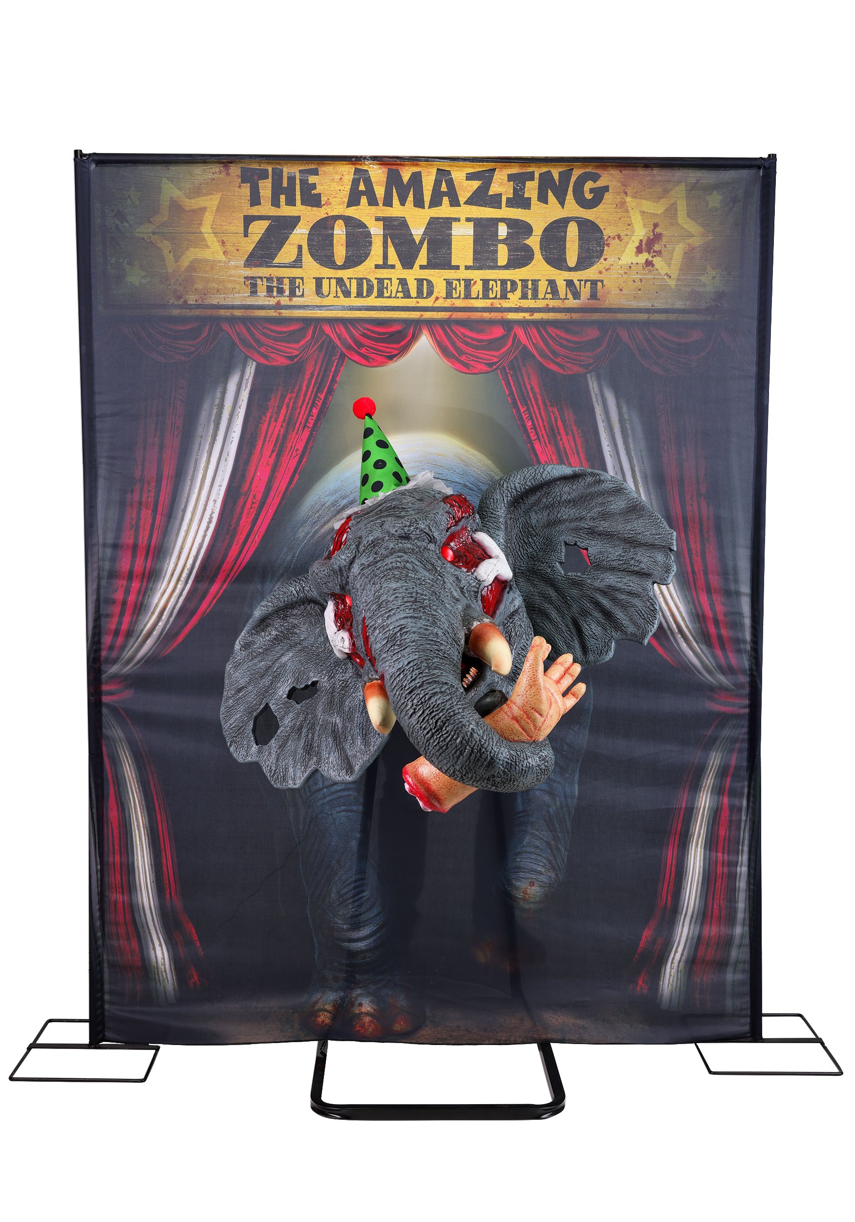 3FT Actor-matronic Zombo the Undead Elephant Decoration - Brick Thunder | Animatronics