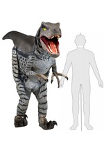 Adult Life-Sized Realistic Raptor Costume Alt 17