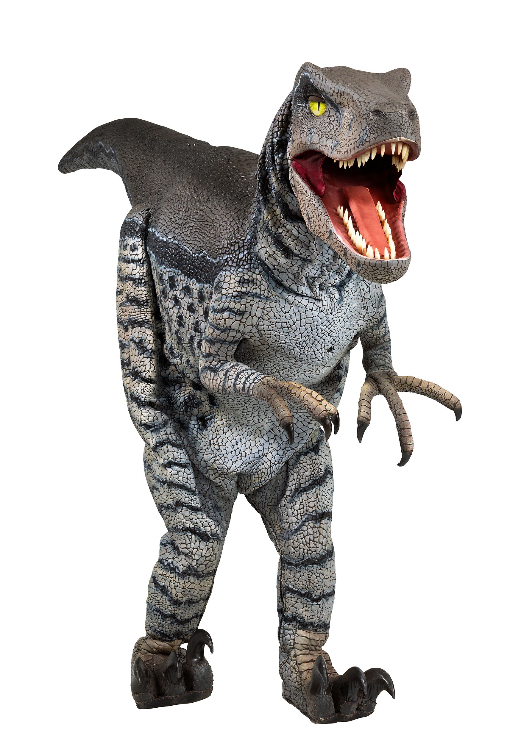 Life-Sized Realistic Raptor Adult Costume | Dinosaur Costumes