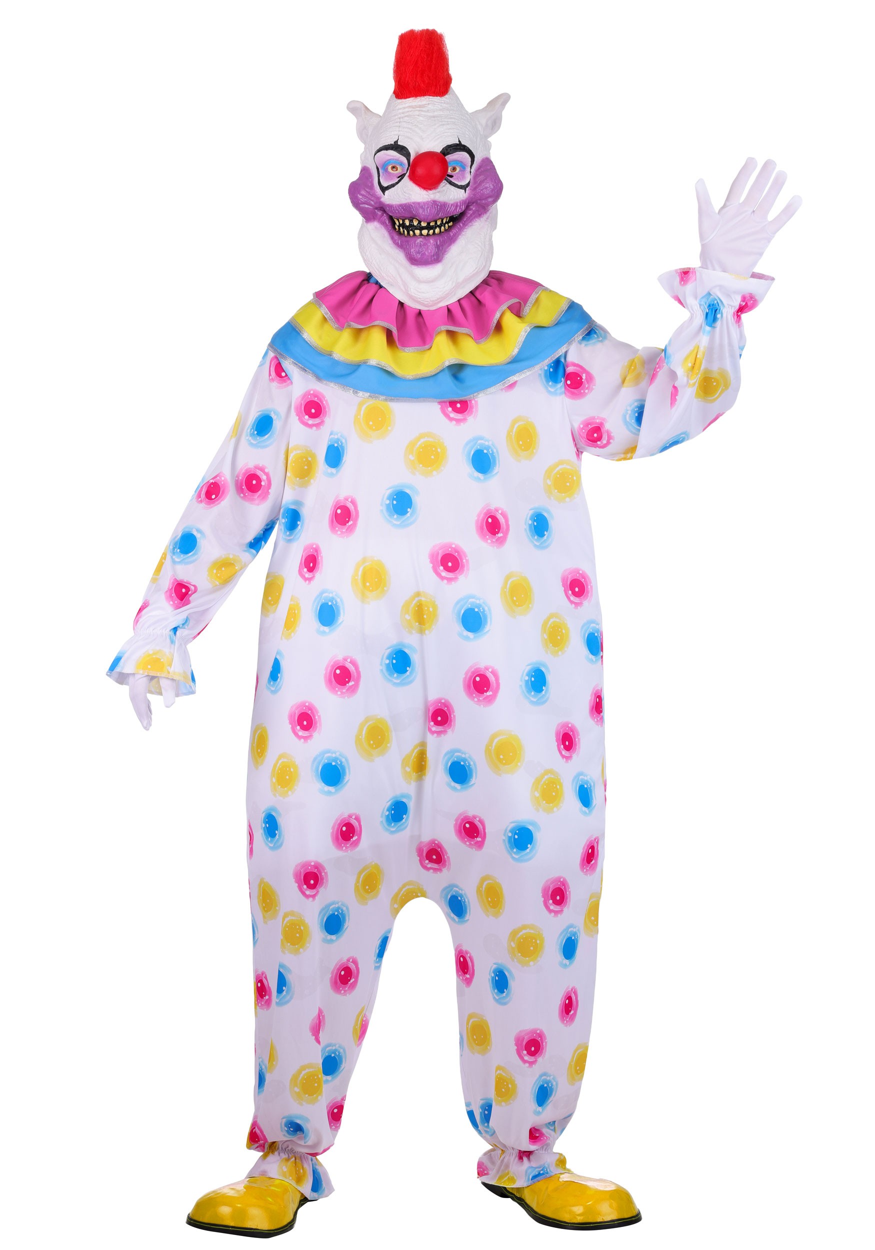 Men's Killer Klowns from Outer Space Deluxe Fatso Costume | Movie Costumes