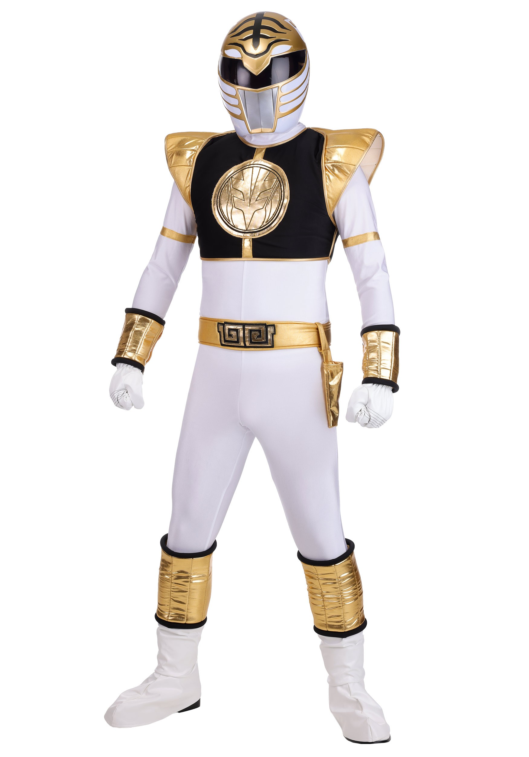 Men's Power Rangers Premium White Ranger Costume | Power Rangers Costumes