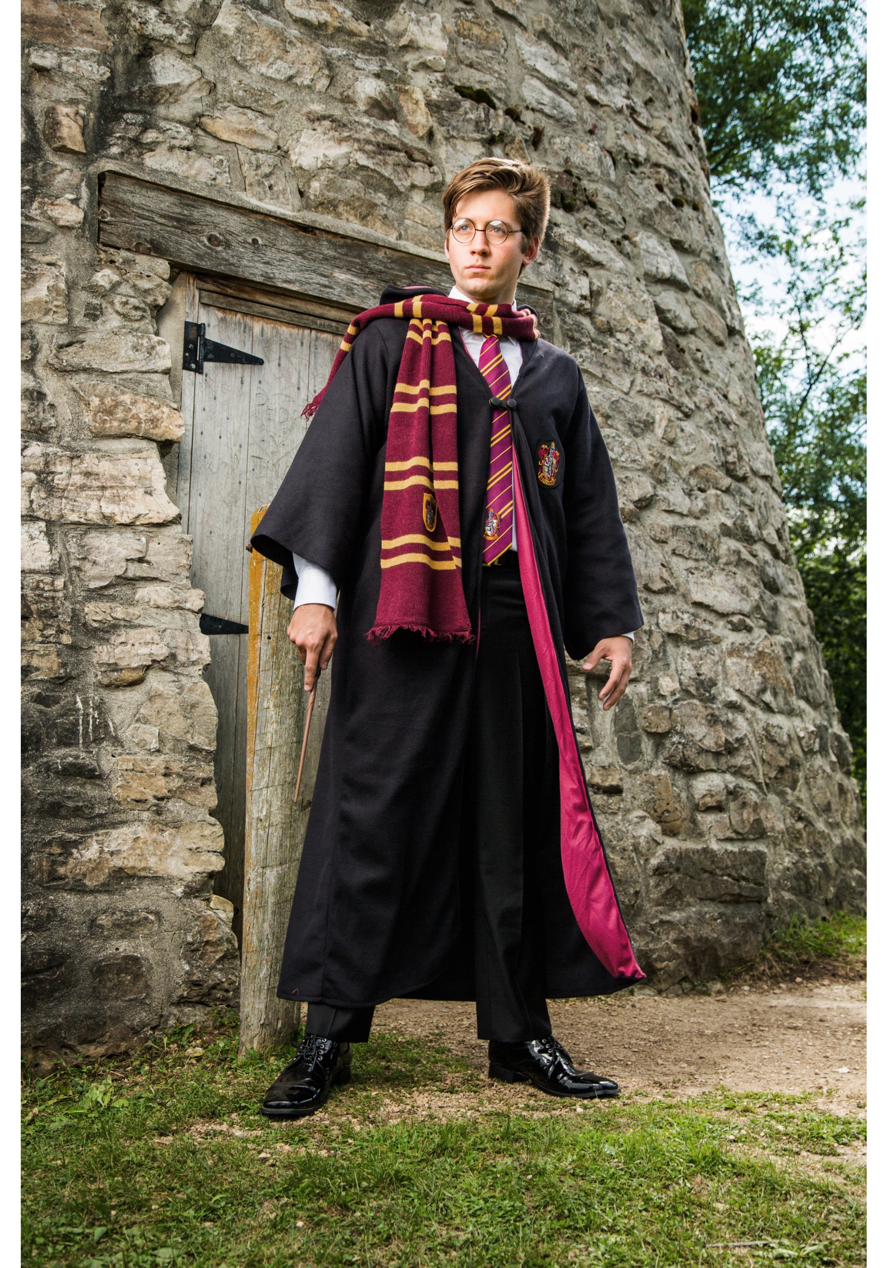 Adult DELUXE VOLDEMORT Fancy Dress Costume Harry Potter Gryffindor Book Week Men 