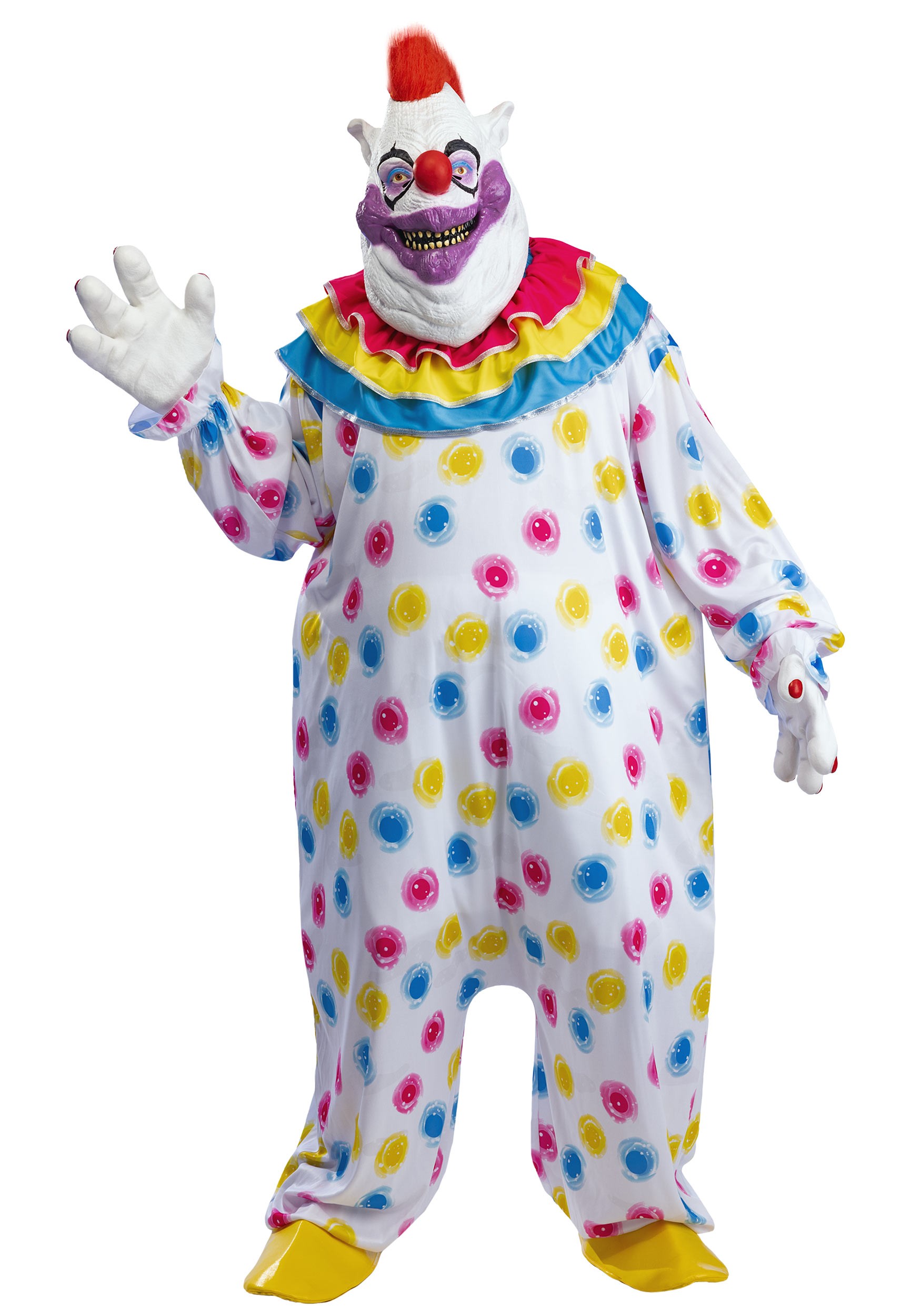 Plus Size Killer Klowns from Outer Space Premium Fatso Costume for Men | Movie Costumes