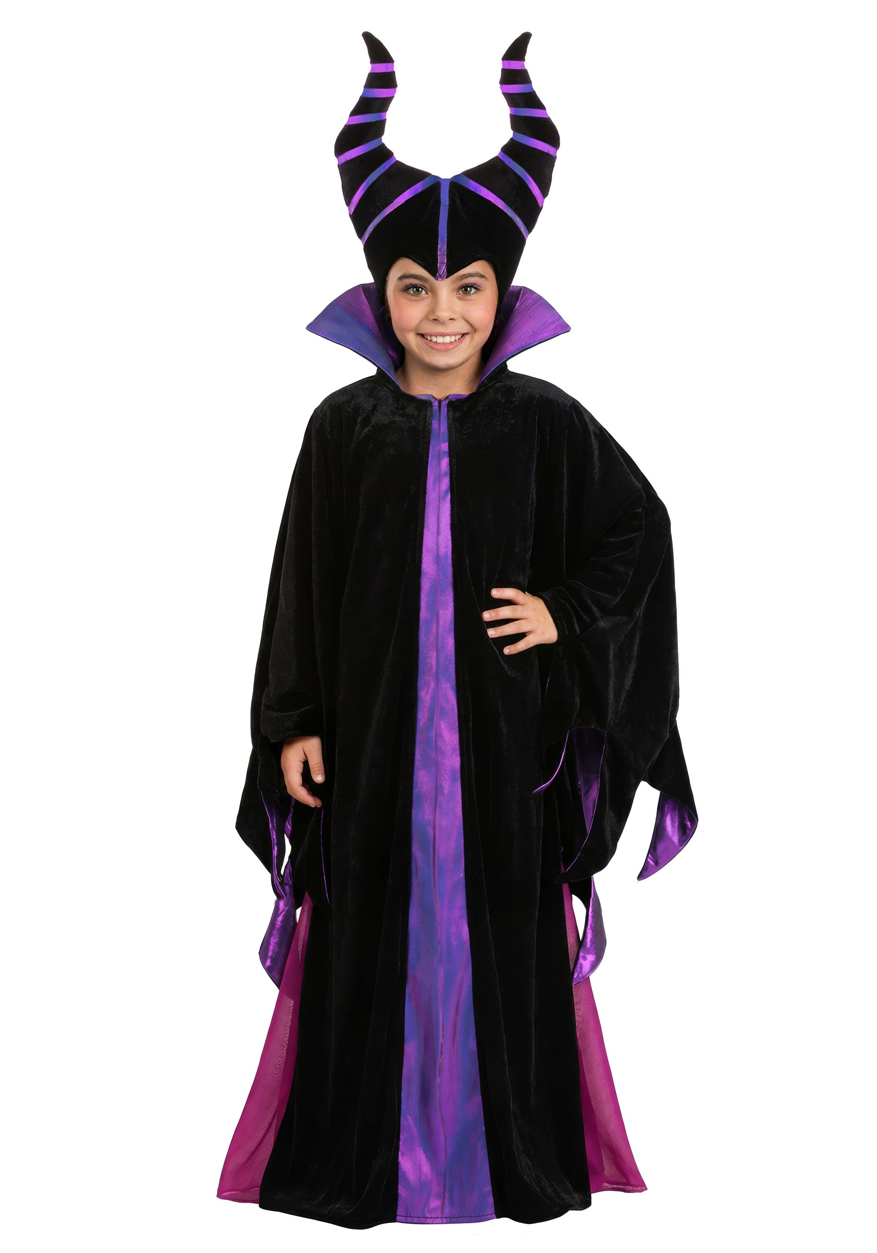 Classic Maleficent Girl's Costume | Disney Villains Costumes