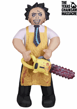 8FT Leatherface Inflatable Decoration Alt 2