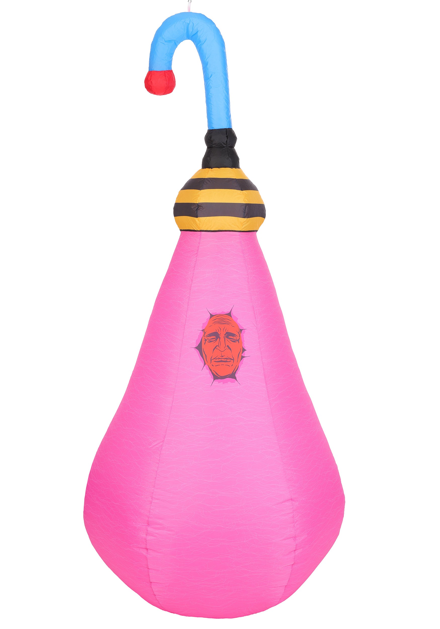 7FT Killer Klowns from Outer Space Hanging Cotton Candy Cocoon Inflatable Decoration | Licensed Decorations