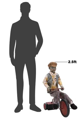 2.5FT Animatronic Wheels McGee the Tricycle Doll Decoration | Animatronics
