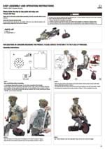 2.5FT Wheels McGee the Tricycle Doll Animatronic Decoration 