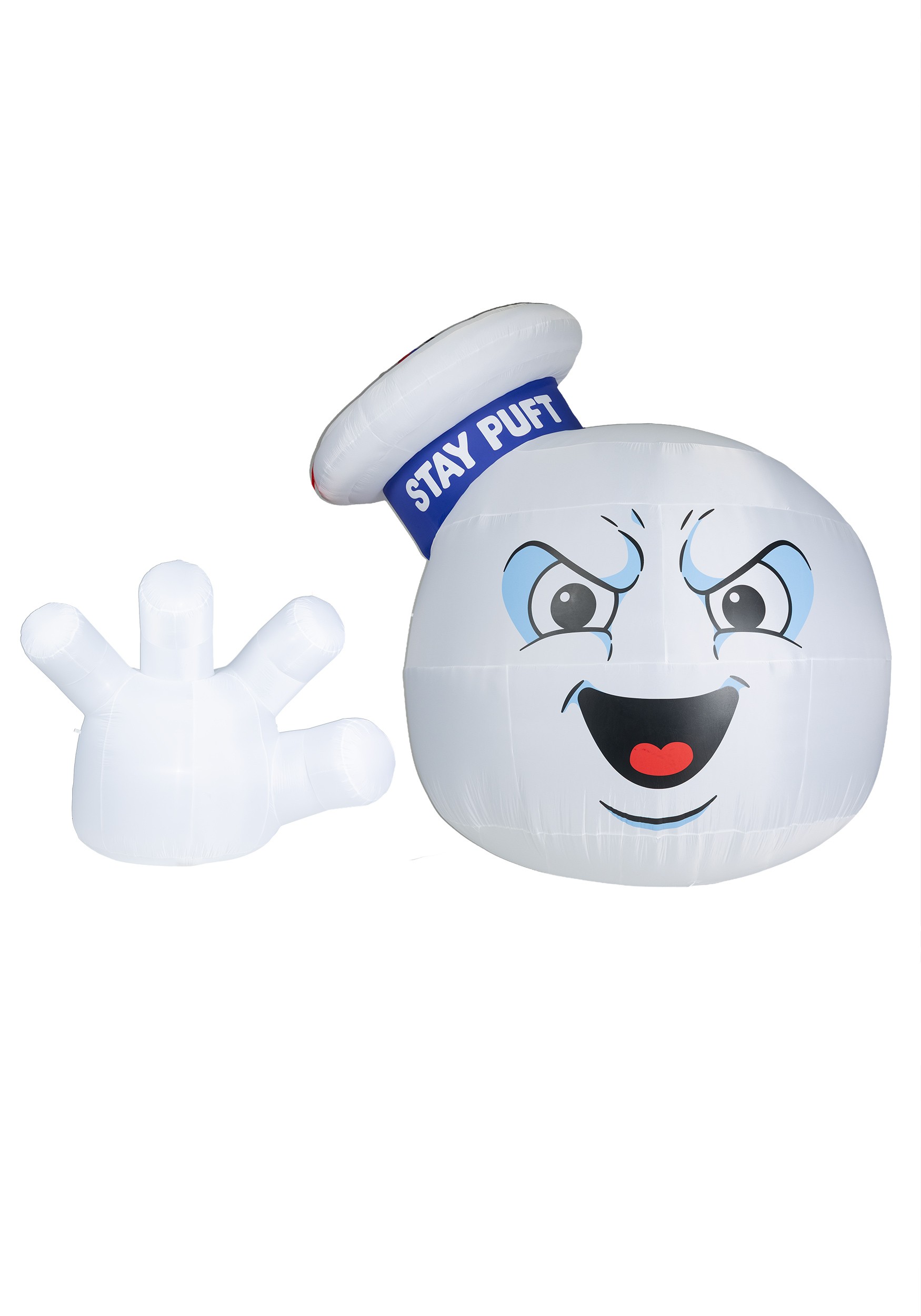 12FT Inflatable Ghostbusters Ground Breaker Stay Puft Head and Hand Decoration | Ghostbusters Decorations