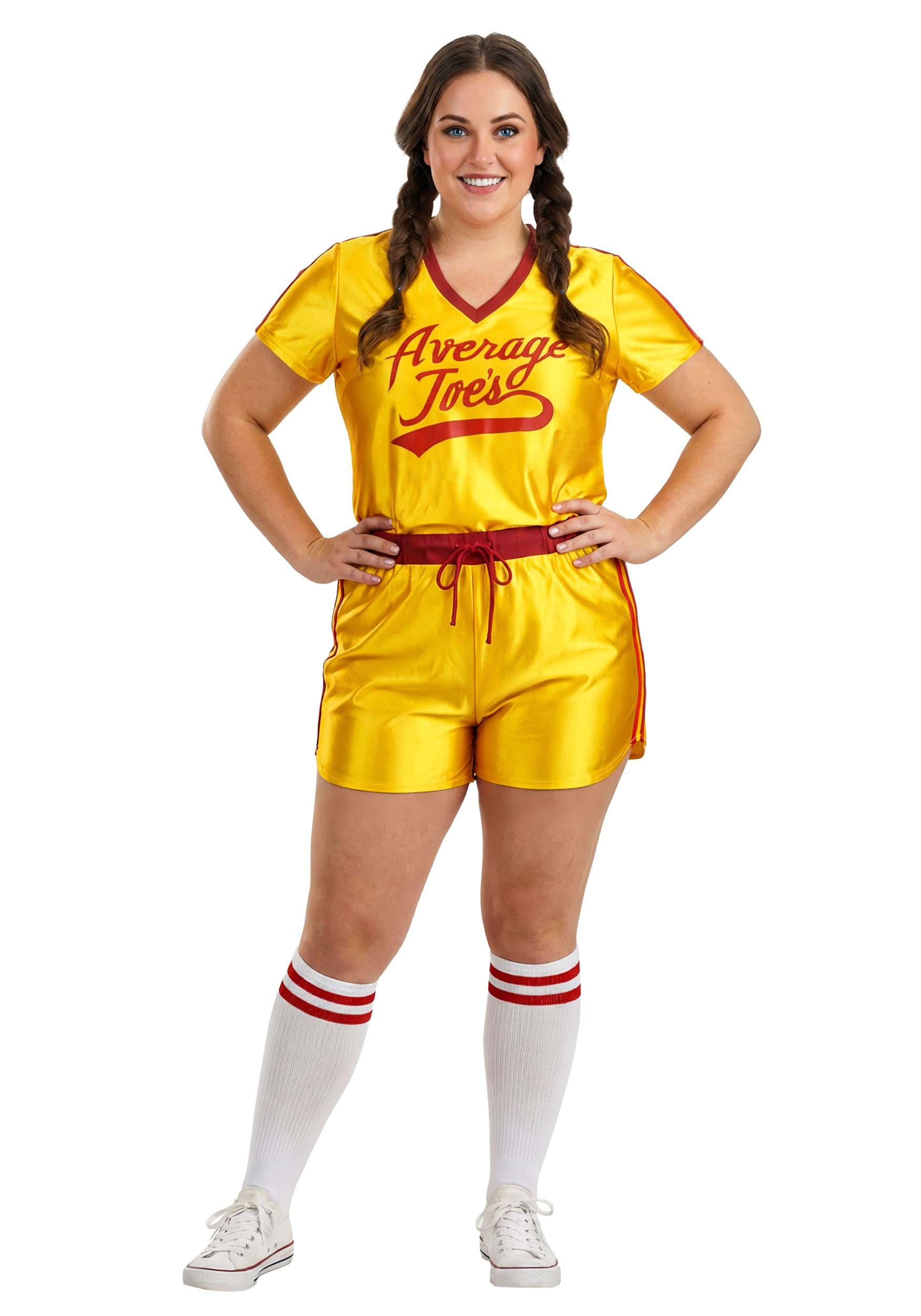 Plus Size Dodgeball Average Joe's Women's Costume | Movie Costumes