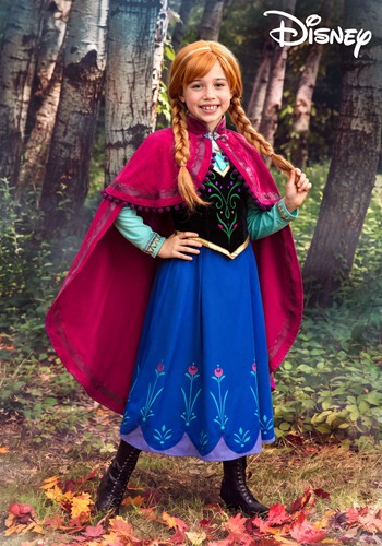 Girl's Premium Disney Frozen Anna Costume