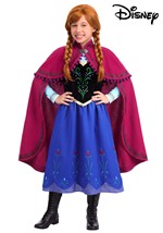 Kids Premium Disney Frozen Anna Costume Alt 1