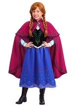 Kid's Premium Disney Frozen Anna Costume Alt 4