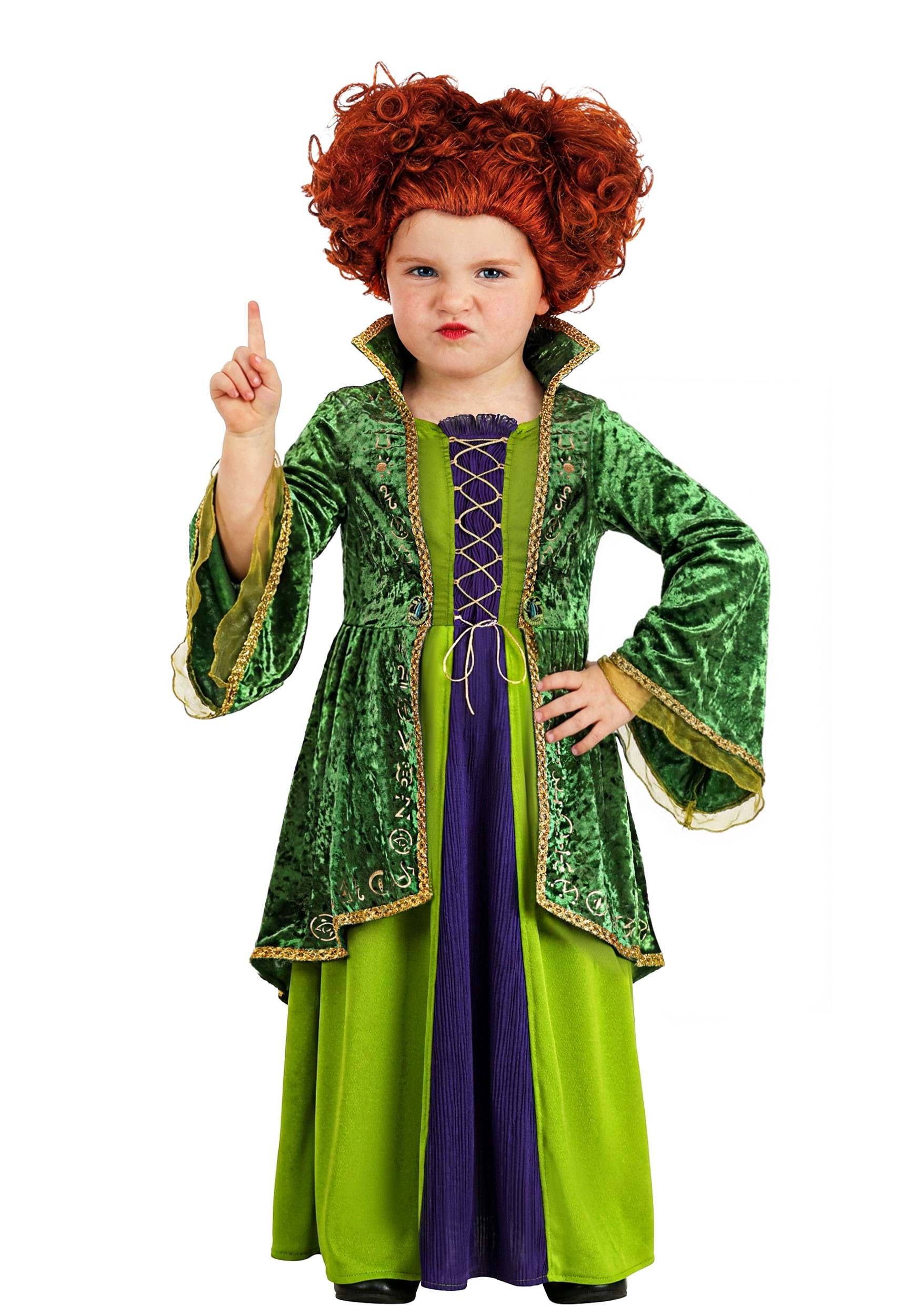 Girl's Toddler Disney Winifred Sanderson Deluxe Costume | Disney Costumes