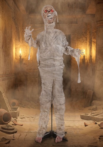 Malunhotep the Bound Mummy Animatronic Decoration