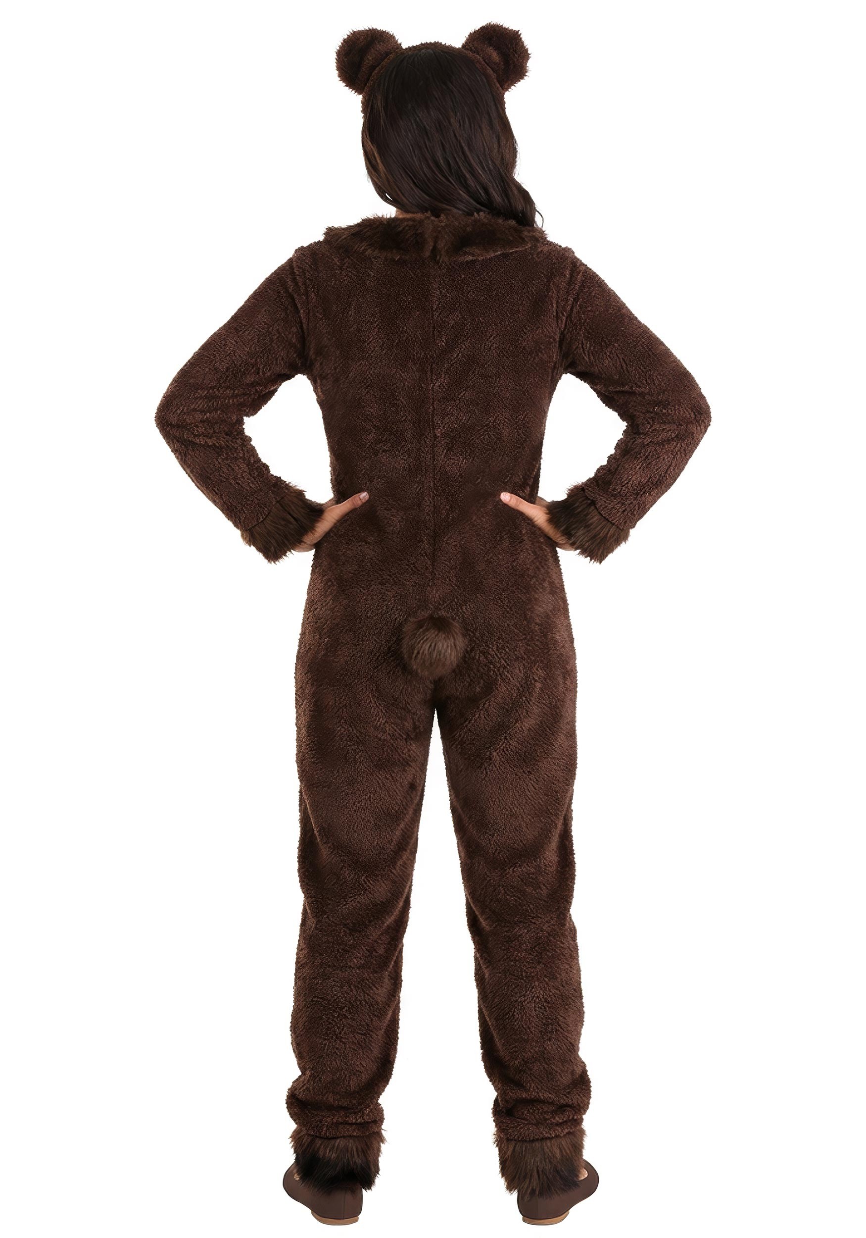 Brown Bear Adult Costume | Animal Costumes