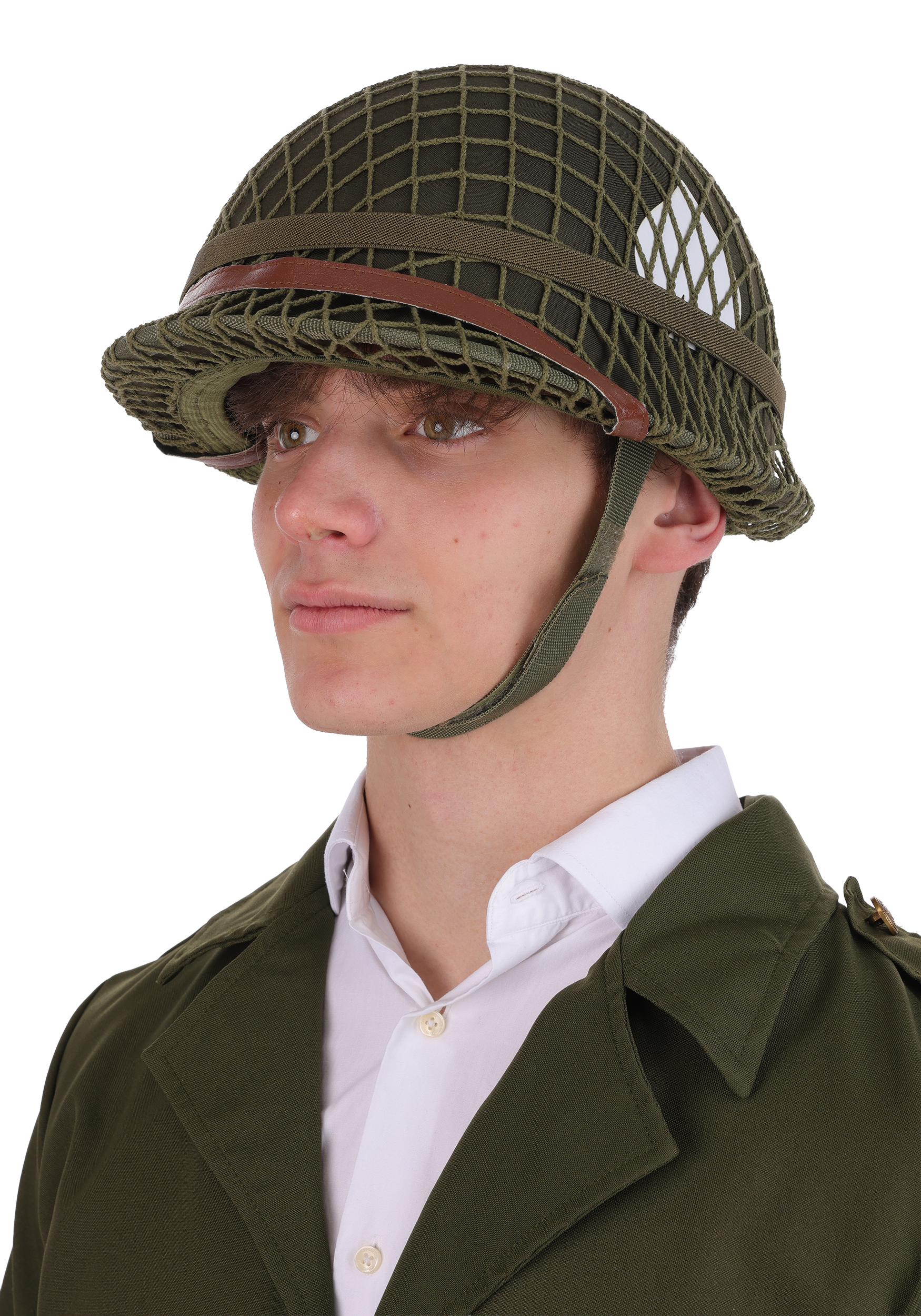 Men's WWII Army Deluxe Costume Helmet | Army Accessories