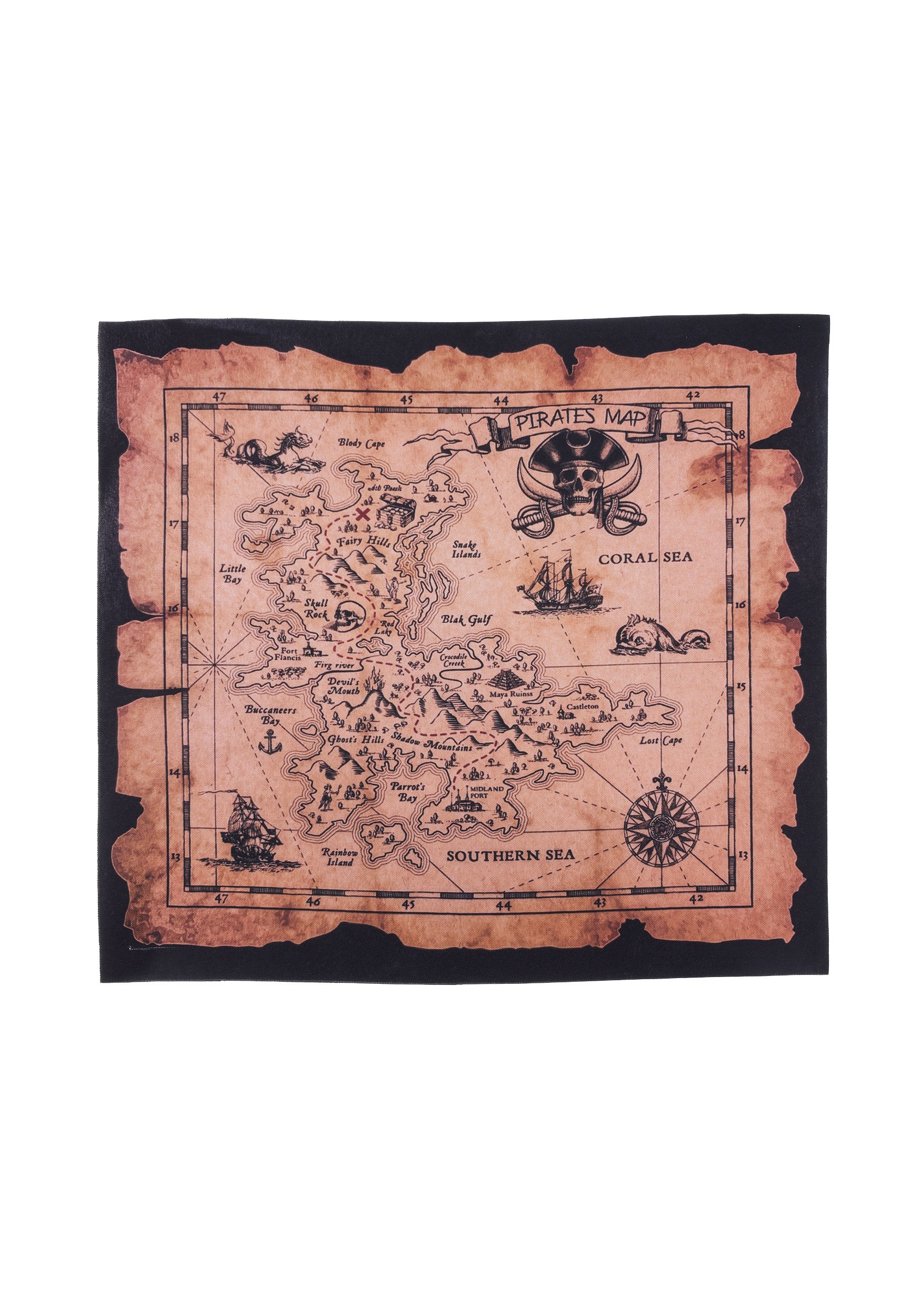 Treasure Map Pirate Accessory | Pirate Accessories