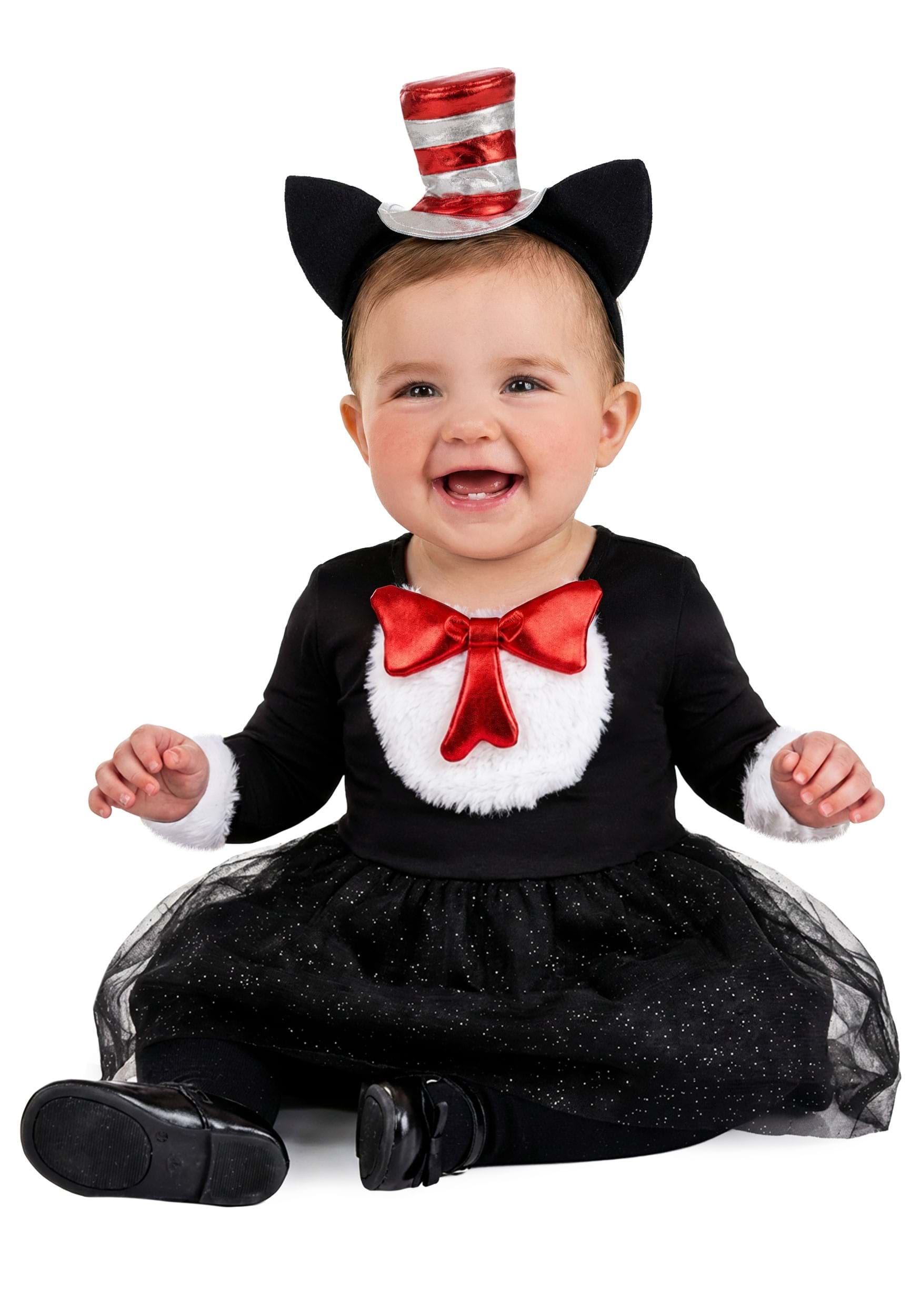 Girl's Infant Cat in the Hat Costume | Dr. Seuss Costumes