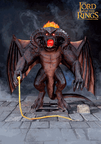 Lord of the Rings Balrog Animatronic Decoration--update