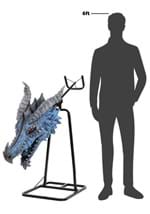 3FT Blue Dragon's Head Actor-matronic Decoration 9