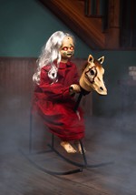 3.5FT Rocking Rebecca the Zombie Doll Animatronic Decoration