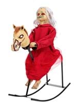 3.5FT Rocking Rebecca the Zombie Doll Animatronic Decoration