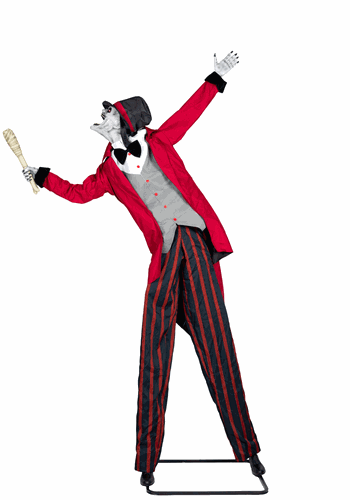 10FT Animatronic Blazing Balthazar the Circus Fire-Eater Decoration | Animatronics