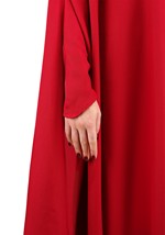 Women's Red Cloak Costume Alt 7