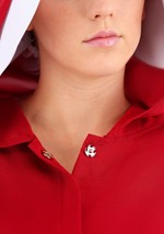 Women's Red Cloak Costume Alt 9