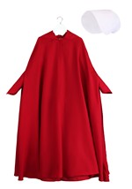 Women's Red Cloak Costume Alt 13