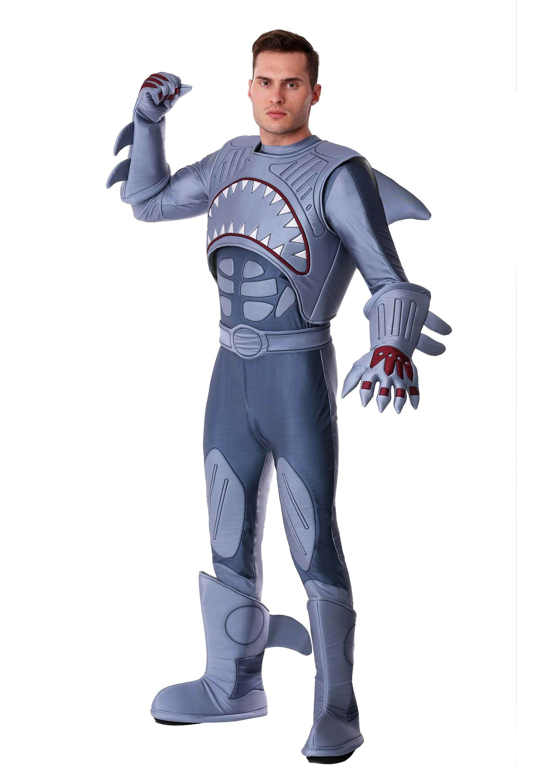 Sharky Superhero Men's Costume | Superhero Costumes