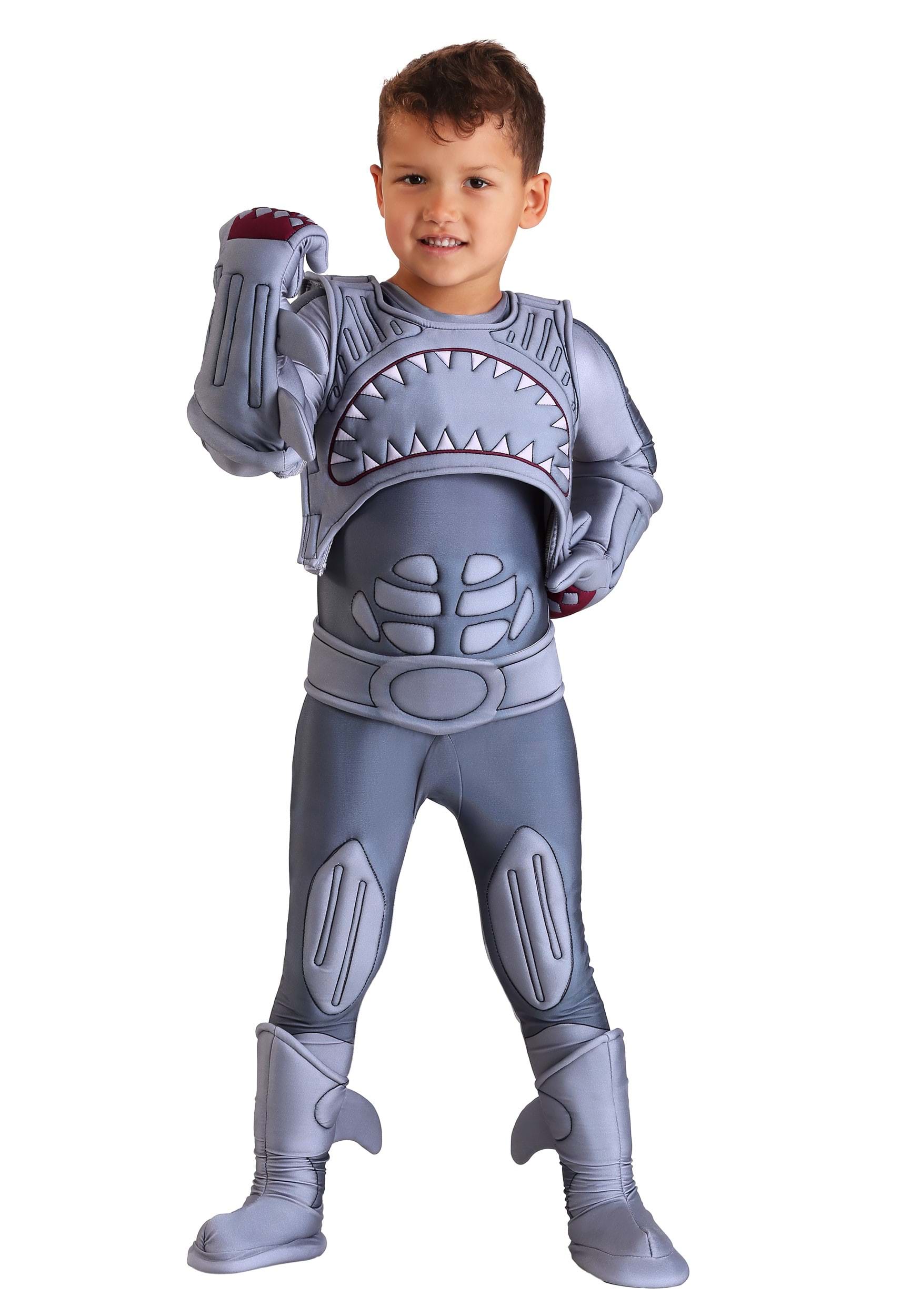 Boy's Sharky Superhero Toddler Costume | Movie Costumes