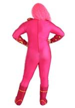 Plus Size Womens Fiery Superhero Costume Alt 2