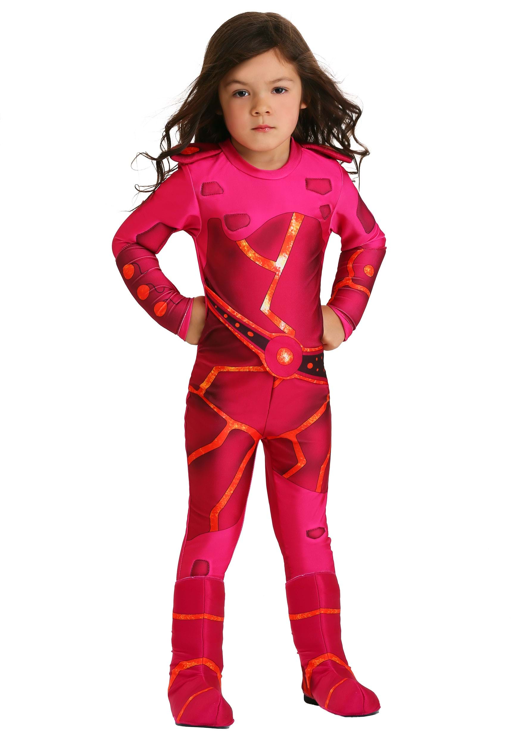 Girl's Fiery Superhero Toddler Costume | Movie Costumes