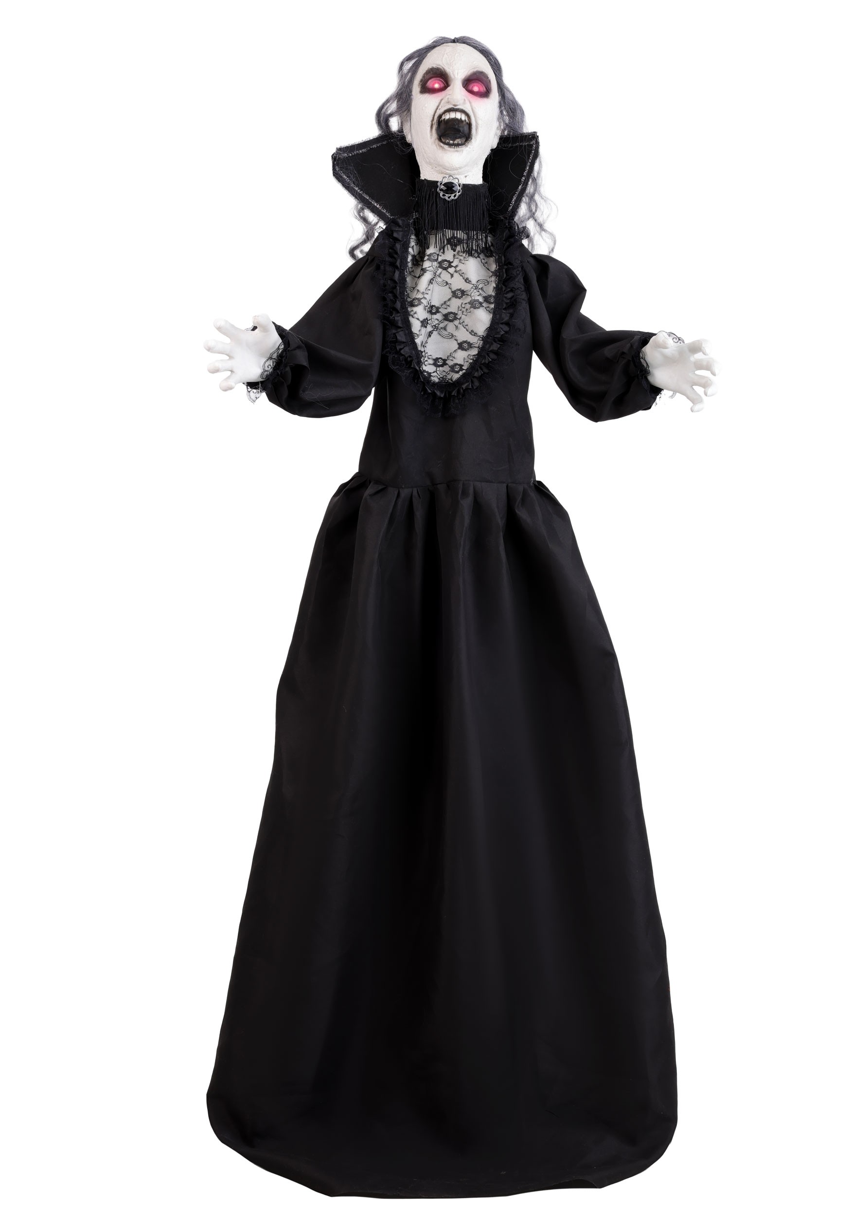 5.5FT Animatronic Wilhelmina the Wailing Woman Decoration - Scream Saver | Animatronics