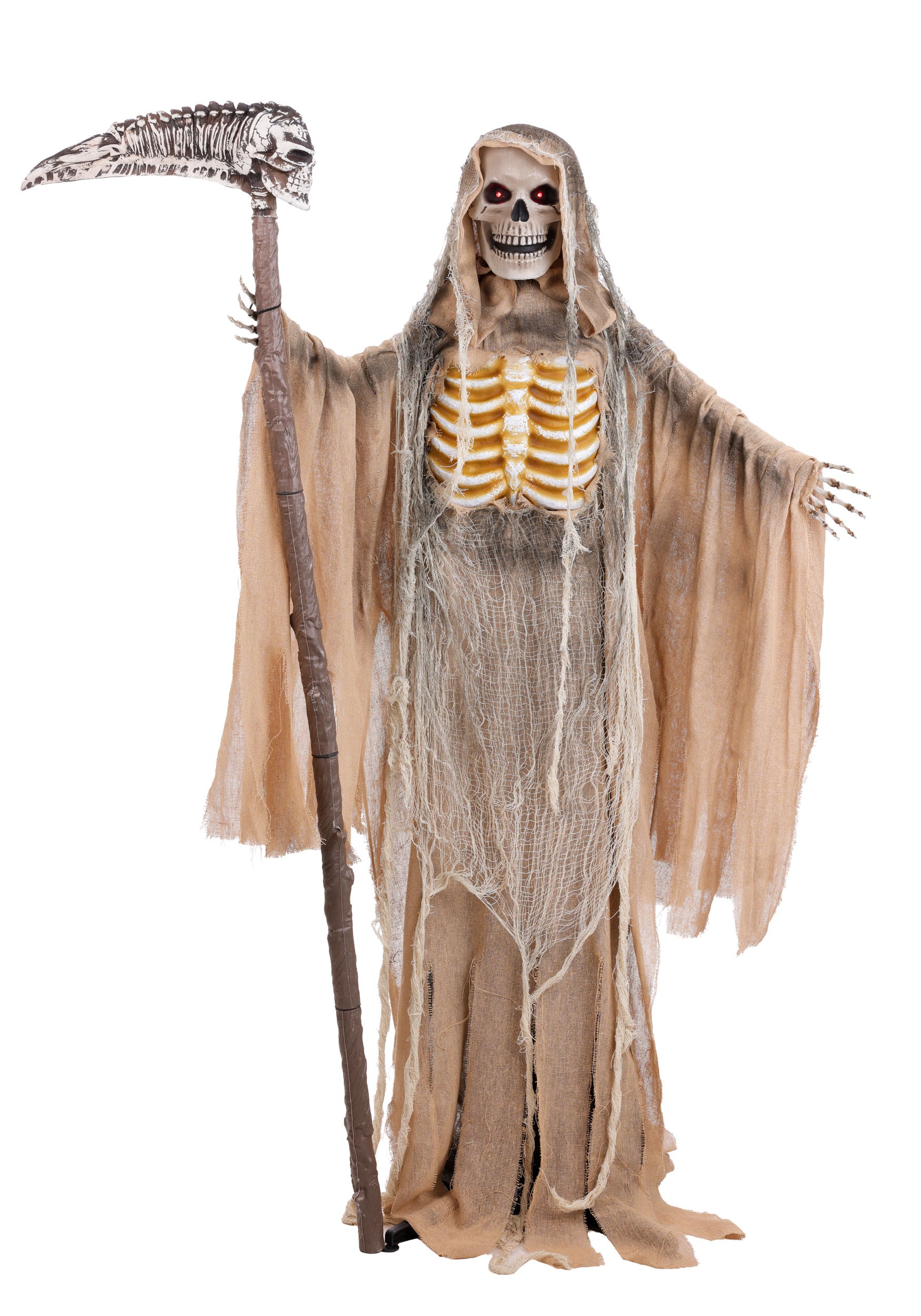 5.5FT Animatronic Barrowman the Warding Reaper Decoration - Scream Saver | Animatronics
