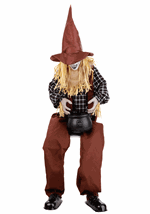 4.5 Ft. Jumpy Juniper the Startling Scarecrow Anim Alt 3