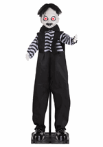 Emile the Button Eye Boy Animatronic Decoration Alt 1
