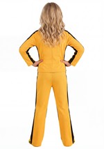 Girl's Yellow Ninja Assassin Costume Alt 1
