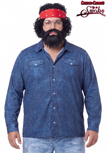 Plus Man Cheech Chongs Up in Smoke Costume