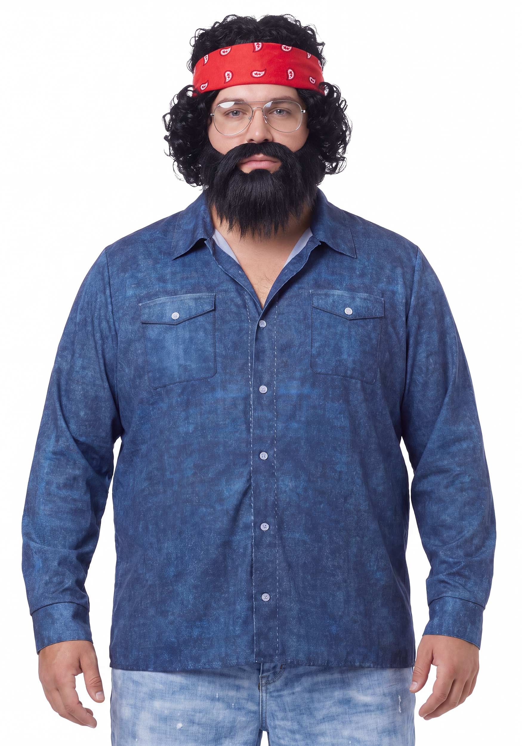 Plus Size Cheech & Chong's Up in Smoke Man Costume for Men | Movie Costumes