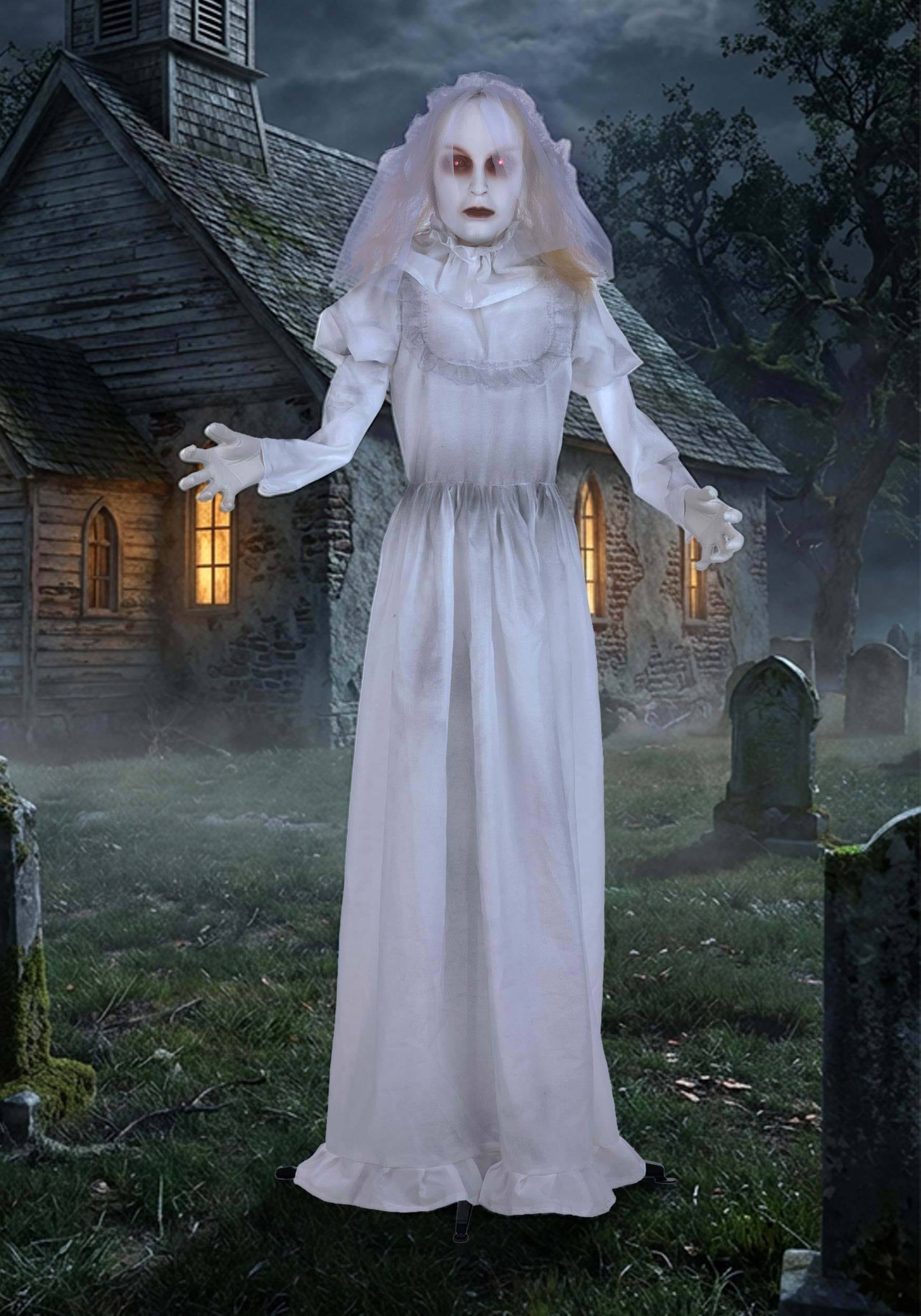 5FT Animatronic Unholy Matrimony the Double-Face Bride Decoration - Scream Saver | Animatronics