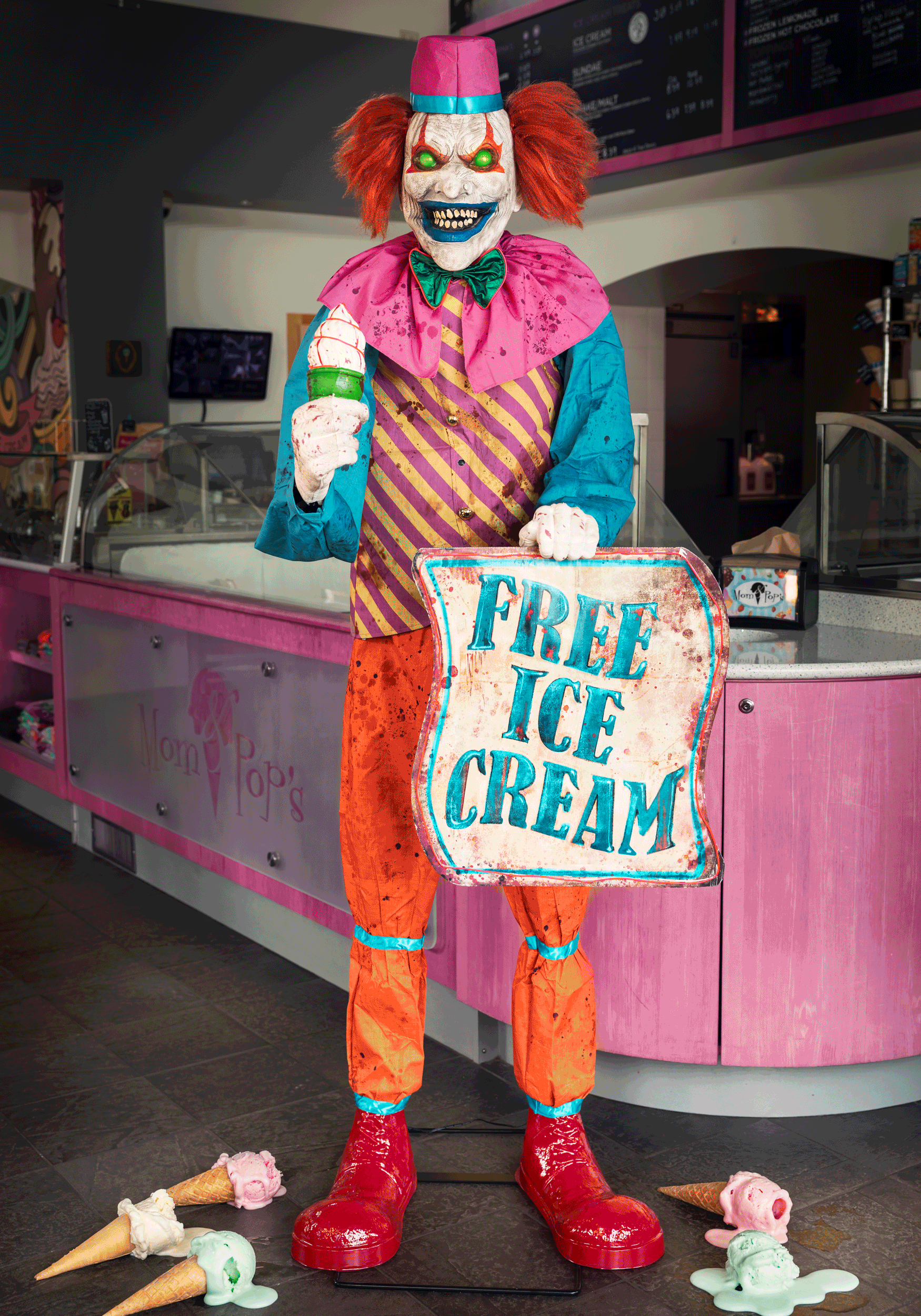 アクリルキーホルダー セット SWEET CLOWN スイートクラウン スイクラ 6FT Sweet Treat Saul the Ice Cream Animatronic Clown Decoration
