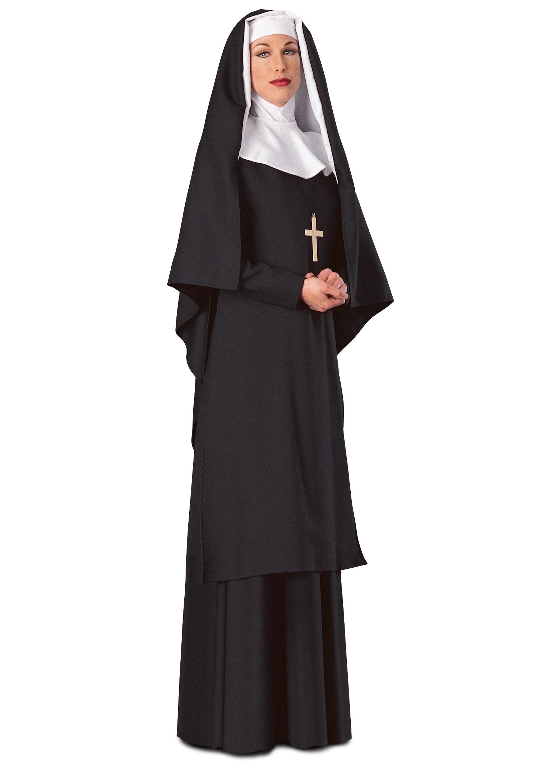 Womens Black Nun Costume Ubicaciondepersonascdmxgobmx