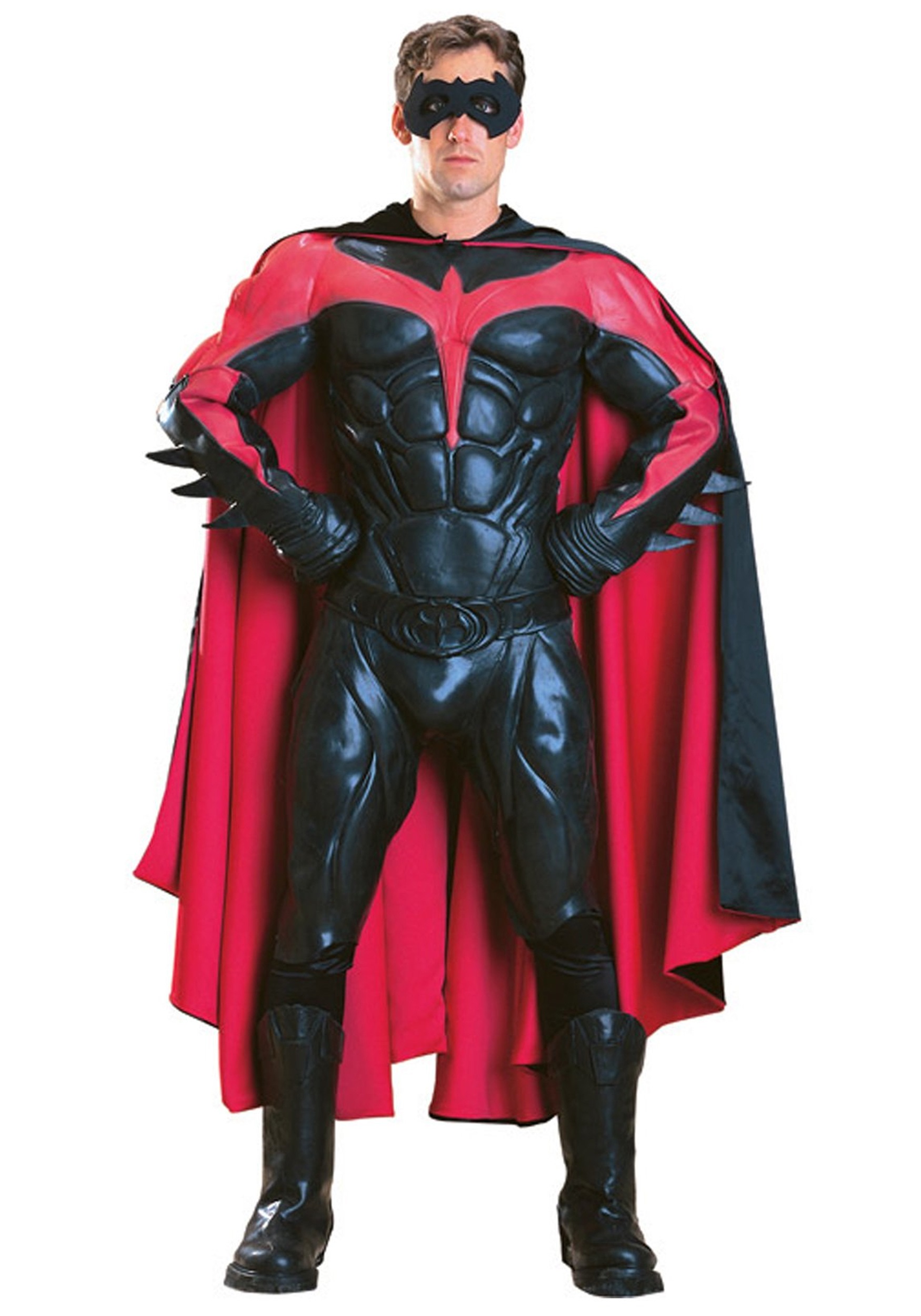 Batman Robin Red Hood Mask Adult Full Face Halloween Cosplay Mask Props Latex 