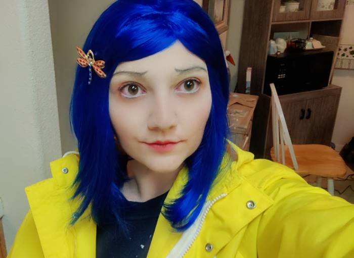 Coraline Dragonfly Hair Clip Accessory