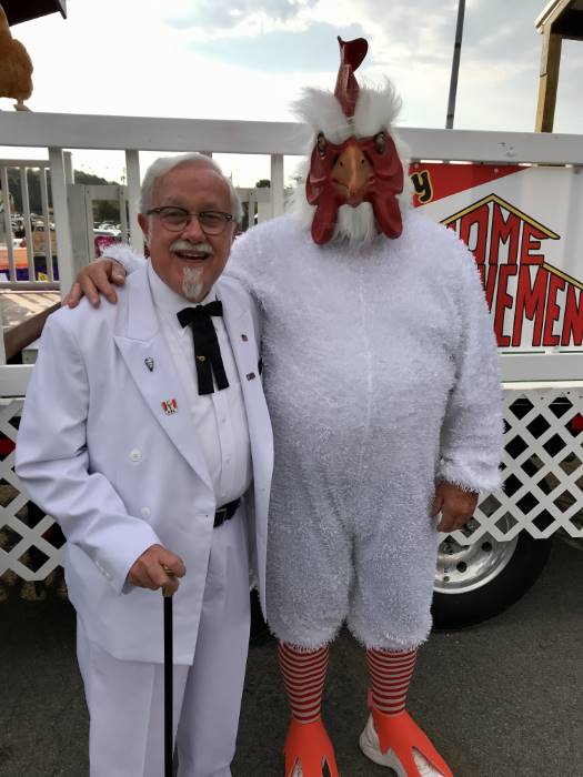 Plus Size White Rooster Costume