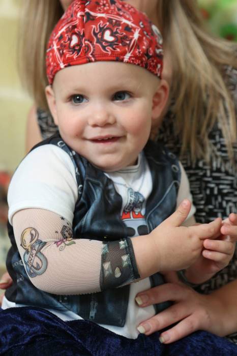 Born To Ride Biker Gang Vest Attached Sleeves Gangster Costume Infant Boys 10053